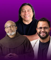 Pastor Henrique Vieira, Frei David, Daniel Munduruku & Mario Filho